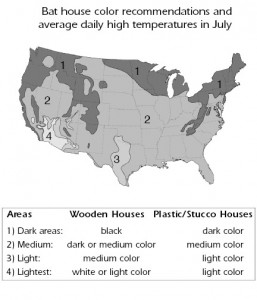 Bat House Color Chart